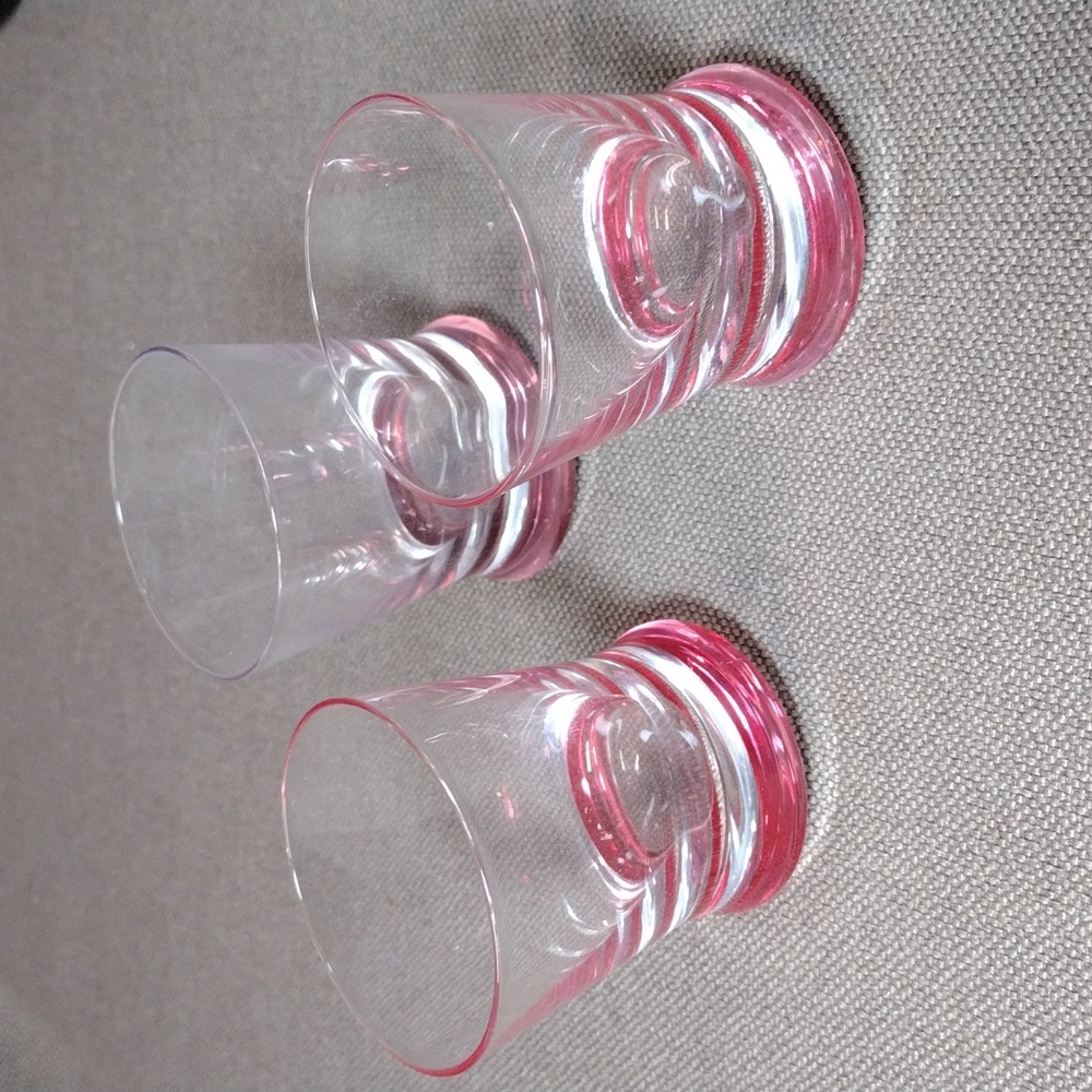 Pier 1 rolly polly shot glasses - set of 3